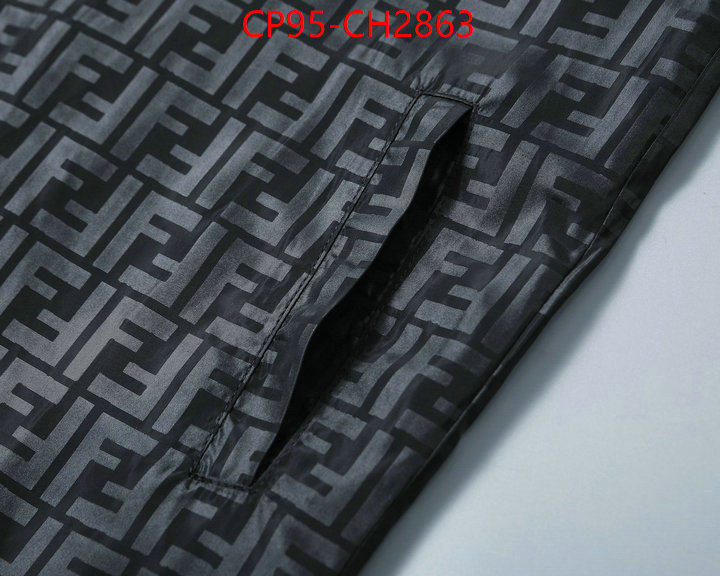Clothing-Fendi unsurpassed quality ID: CH2863 $: 95USD