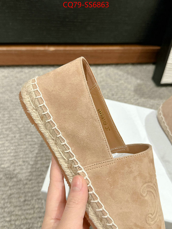Women Shoes-CELINE luxury cheap replica ID: SS6863 $: 79USD