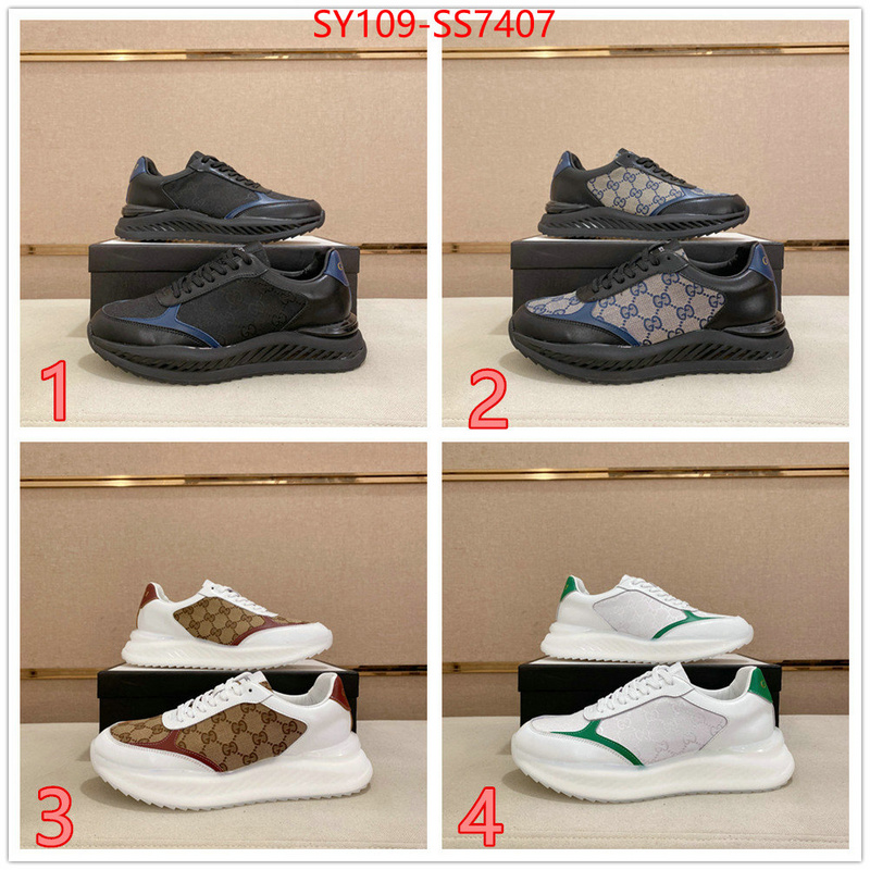 Men Shoes-Gucci top grade ID: SS7407 $: 109USD