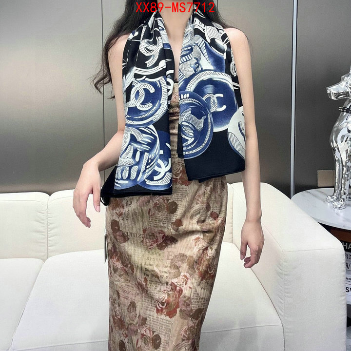 Scarf-Chanel what's the best to buy replica ID: MS7712 $: 89USD