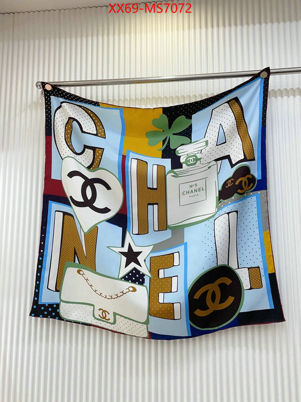 Scarf-Chanel 2024 aaaaa replica customize ID: MS7072 $: 69USD