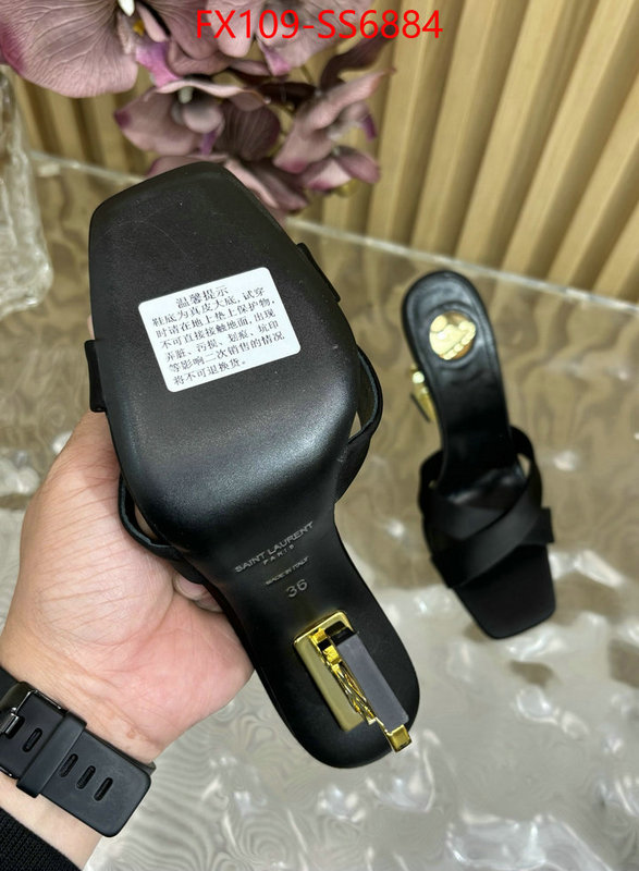 Women Shoes-YSL what best replica sellers ID: SS6884 $: 109USD