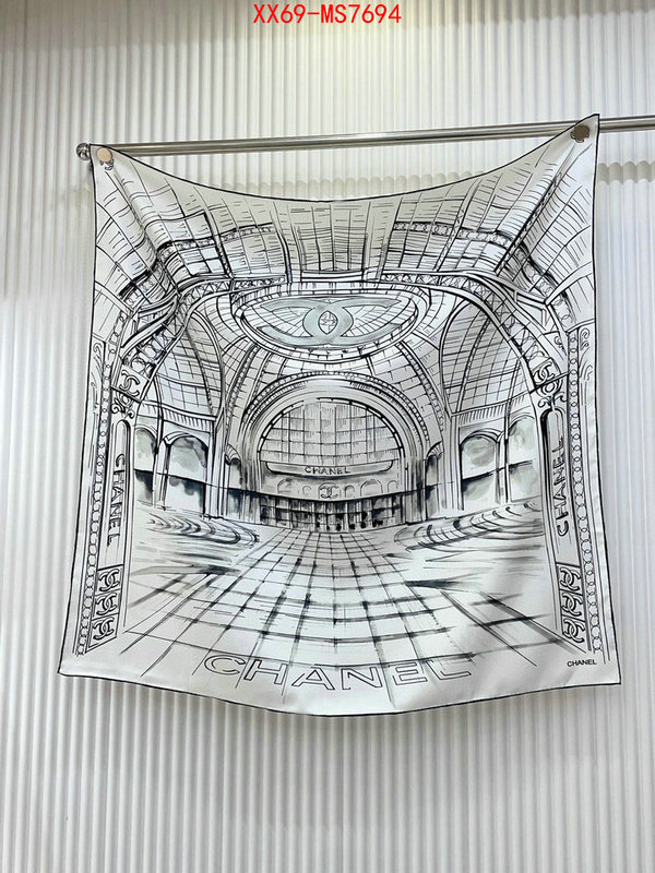 Scarf-Chanel replica online ID: MS7694 $: 69USD