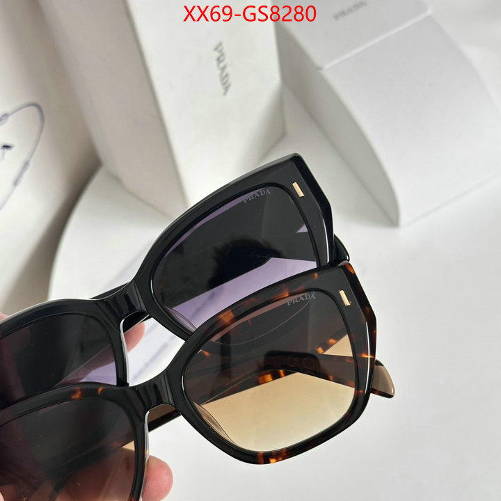 Glasses-Prada shop cheap high quality 1:1 replica ID: GS8280 $: 69USD