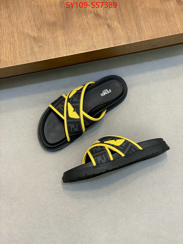 Men Shoes-Fendi shop designer replica ID: SS7389 $: 109USD