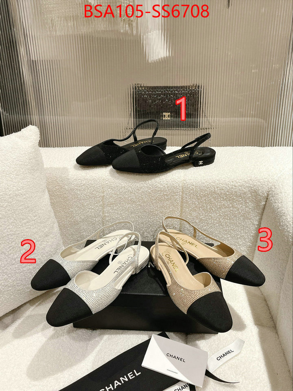 Women Shoes-Chanel replica aaaaa+ designer ID: SS6708 $: 105USD