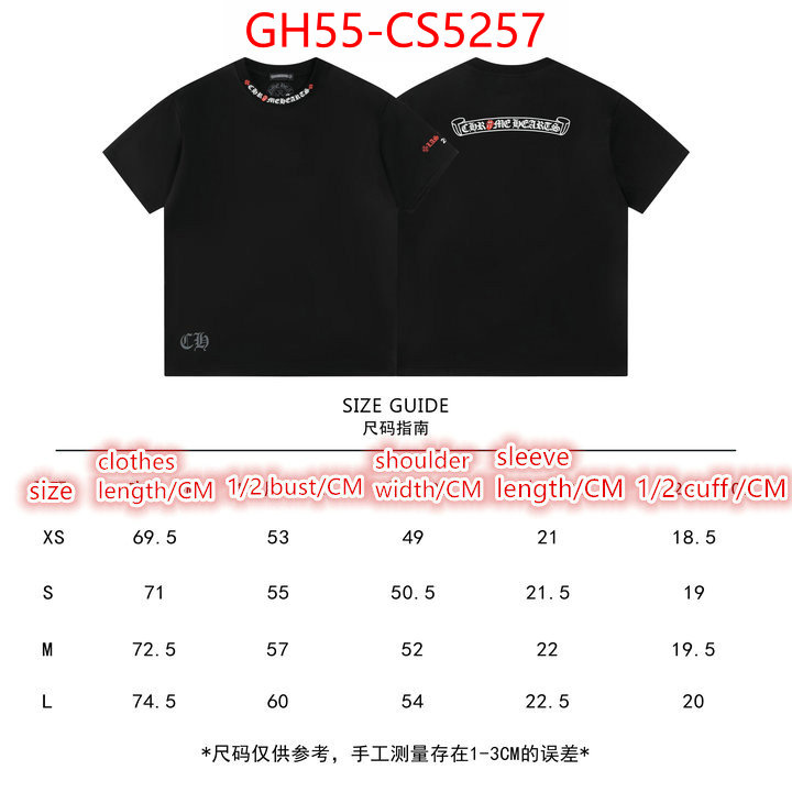 Clothing-Chrome Hearts cheap online best designer ID: CS5257 $: 55USD