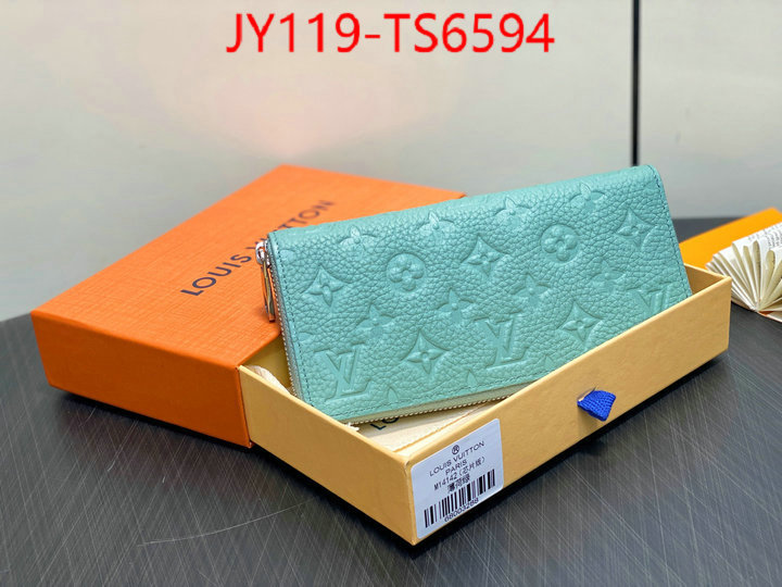 LV Bags(TOP)-Wallet replica us ID: TS6594 $: 119USD,