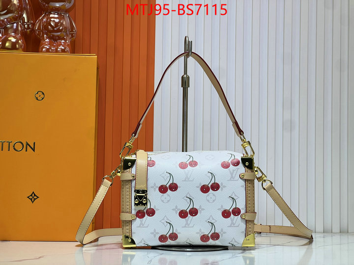 LV Bags(4A)-Petite Malle- best replica new style ID: BS7115 $: 95USD,