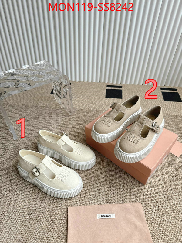 Women Shoes-Miu Miu buy best quality replica ID: SS8242 $: 119USD