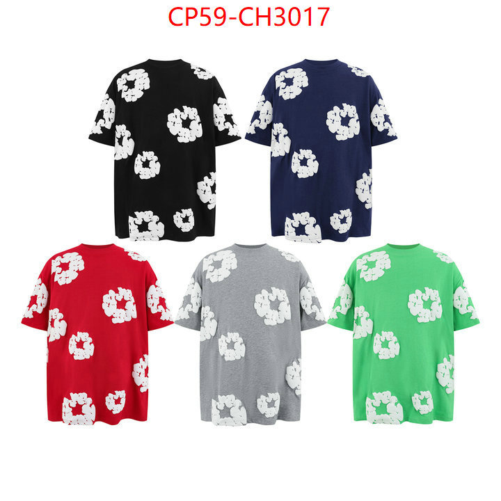 Clothing-DENIM TEARS replica for cheap ID: CH3017 $: 59USD