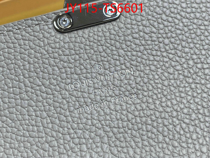 LV Bags(TOP)-Wallet highest quality replica ID: TS6601 $: 115USD,