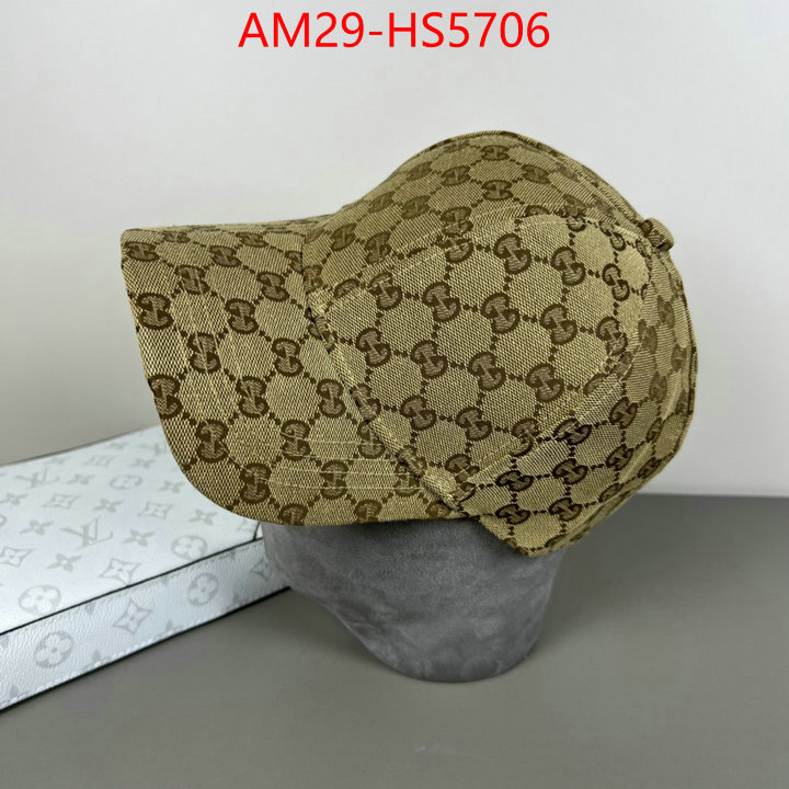 Cap(Hat)-Gucci wholesale sale ID: HS5706 $: 29USD