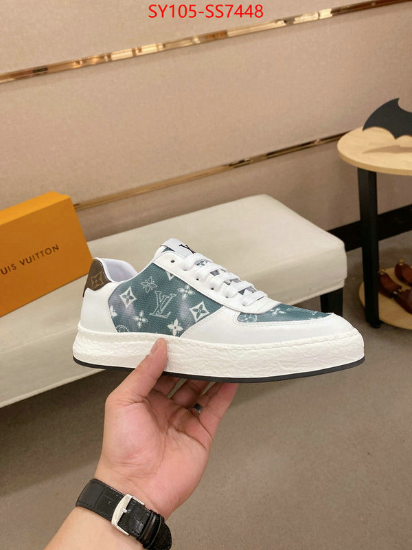Men Shoes-LV quality replica ID: SS7448 $: 105USD