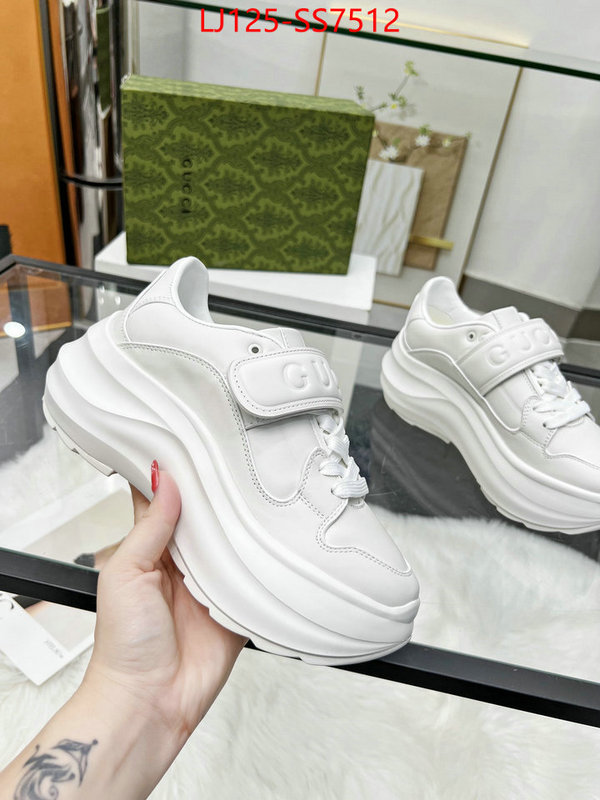 Women Shoes-Gucci how to find replica shop ID: SS7512 $: 125USD