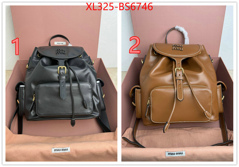 Miu Miu Bags(TOP)-Backpack- what are the best replica ID: BS6746 $: 325USD,