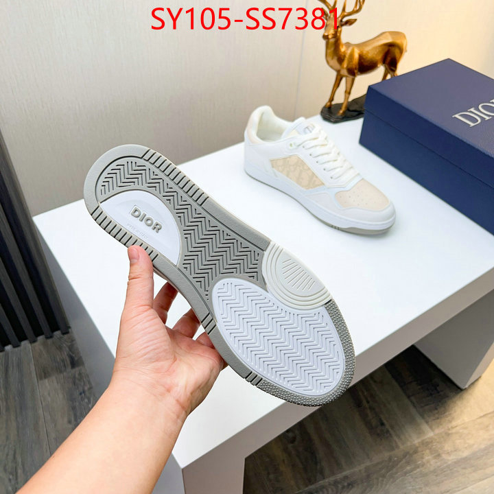 Men shoes-Dior highest quality replica ID: SS7381 $: 105USD