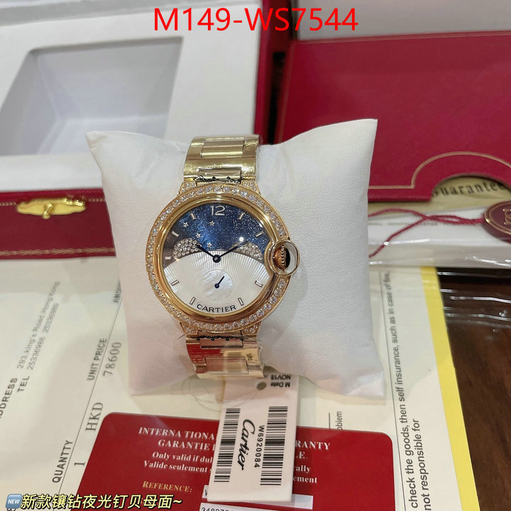 Watch(4A)-Cartier designer ID: WS7544 $: 149USD