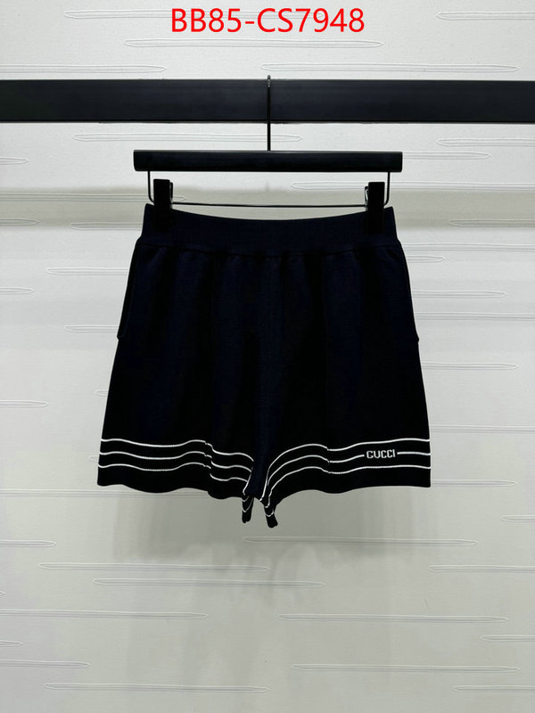 Clothing-Gucci luxury shop ID: CS7948 $: 85USD