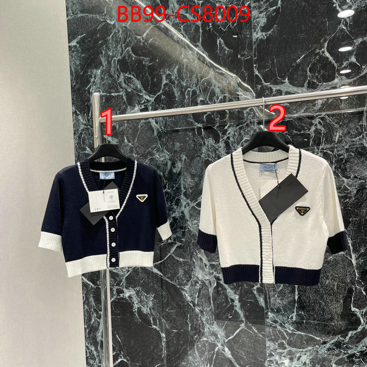 Clothing-Prada best designer replica ID: CS8009 $: 99USD
