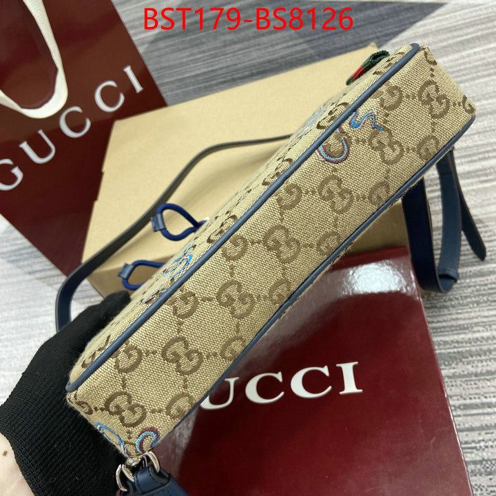 Gucci Bags(TOP)-Crossbody- outlet sale store ID: BS8126 $: 179USD,