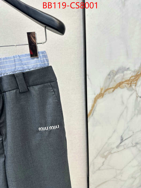 Clothing-MIU MIU wholesale imitation designer replicas ID: CS8001 $: 119USD