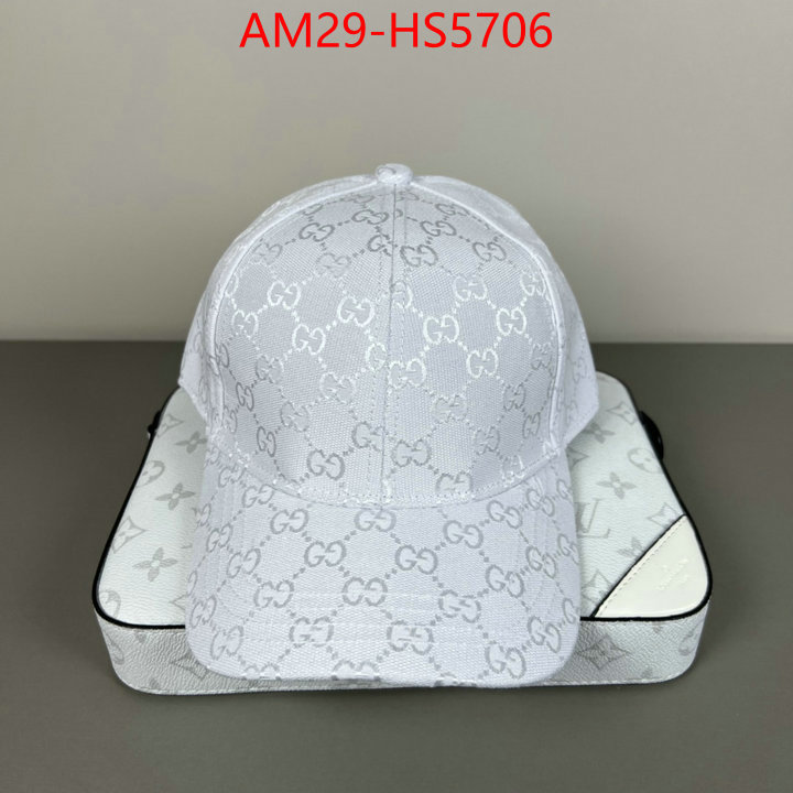 Cap(Hat)-Gucci wholesale sale ID: HS5706 $: 29USD