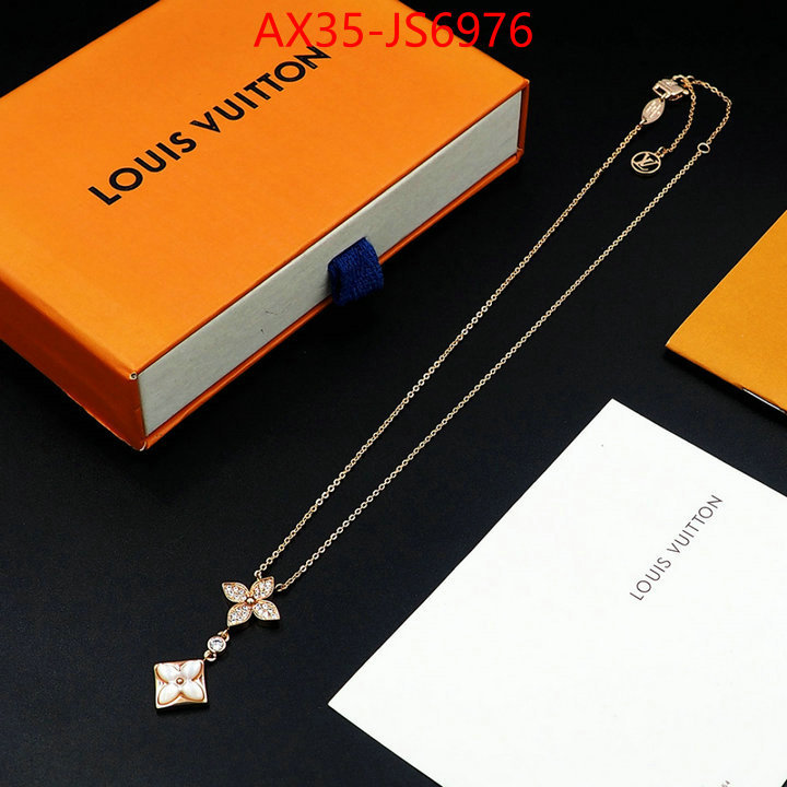 Jewelry-LV buy aaaaa cheap ID: JS6976 $: 35USD