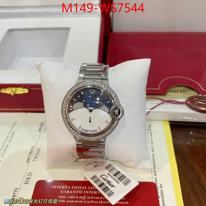 Watch(4A)-Cartier designer ID: WS7544 $: 149USD