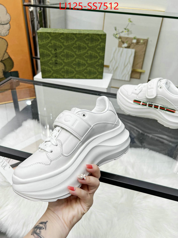 Women Shoes-Gucci how to find replica shop ID: SS7512 $: 125USD