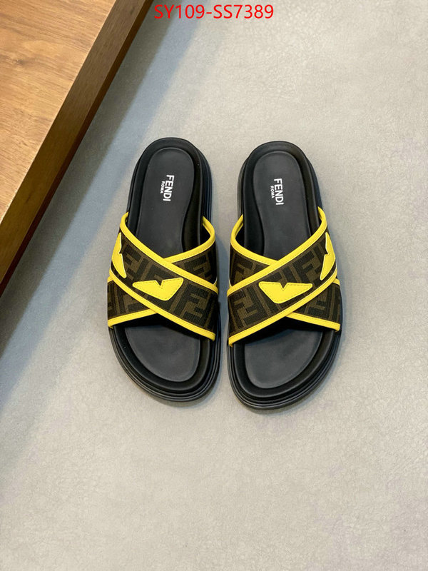 Men Shoes-Fendi shop designer replica ID: SS7389 $: 109USD