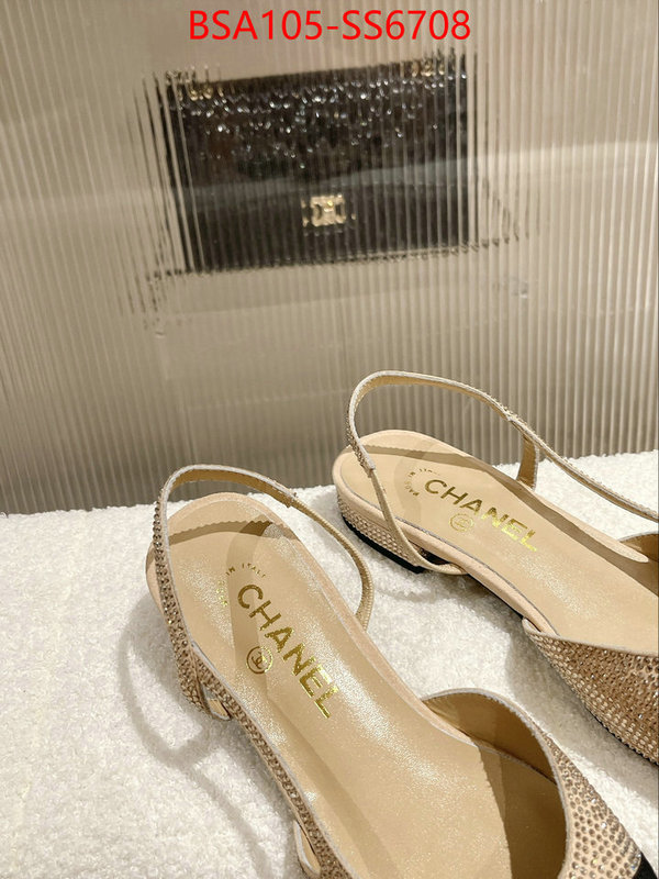 Women Shoes-Chanel replica aaaaa+ designer ID: SS6708 $: 105USD