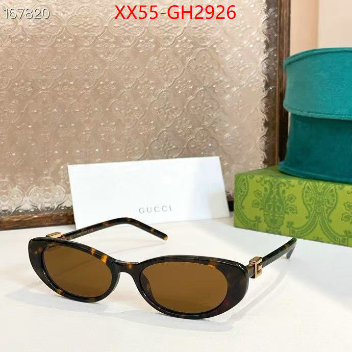 Glasses-Gucci top perfect fake ID: GH2926 $: 55USD