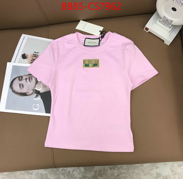 Clothing-Gucci the best quality replica ID: CS7962 $: 85USD