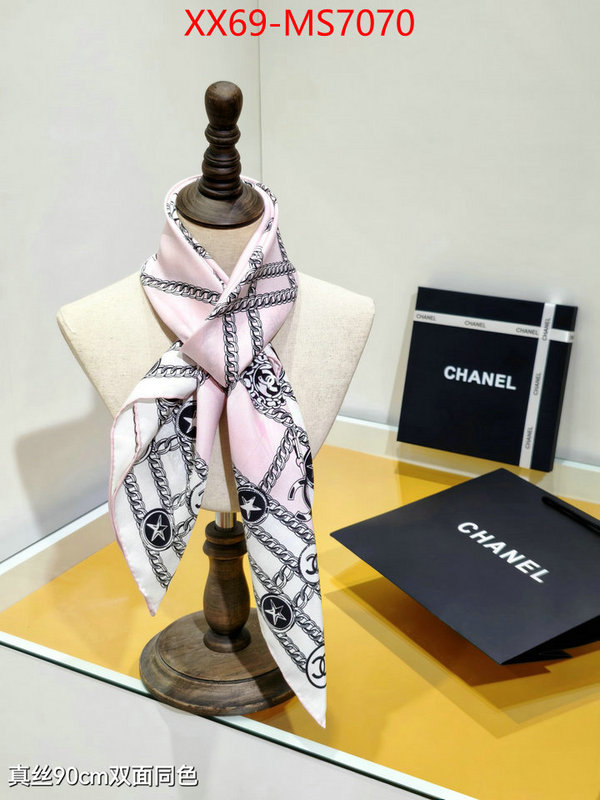 Scarf-Chanel designer replica ID: MS7070 $: 69USD
