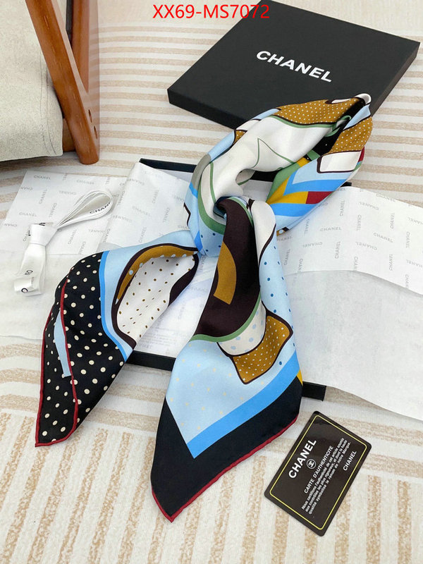Scarf-Chanel 2024 aaaaa replica customize ID: MS7072 $: 69USD