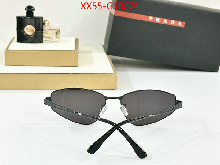 Glasses-Prada the quality replica ID: GS8274 $: 55USD