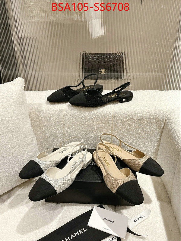 Women Shoes-Chanel replica aaaaa+ designer ID: SS6708 $: 105USD