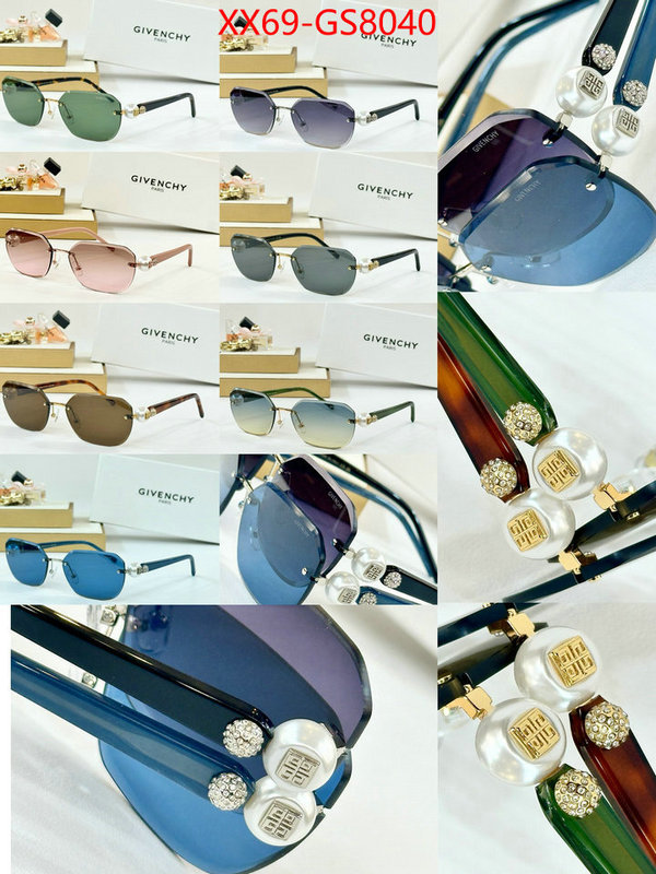 Glasses-Givenchy wholesale designer shop ID: GS8040 $: 69USD