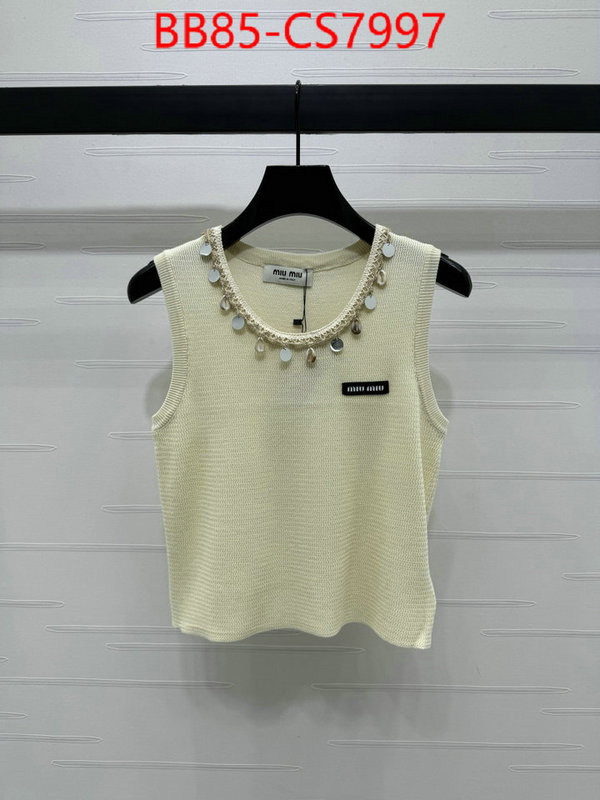 Clothing-MIU MIU sale outlet online ID: CS7997 $: 85USD