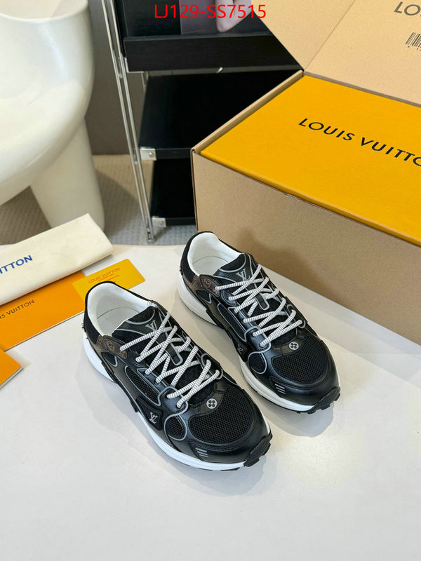 Men Shoes-LV high quality replica ID: SS7515 $: 129USD