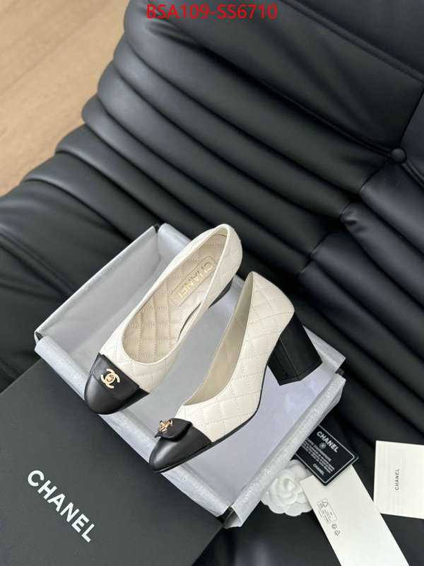 Women Shoes-Chanel fake high quality ID: SS6710 $: 109USD