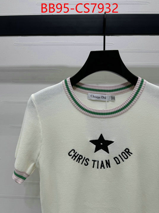 Clothing-Dior fashion replica ID: CS7932 $: 95USD