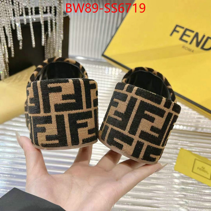 Women Shoes-Fendi outlet 1:1 replica ID: SS6719 $: 89USD