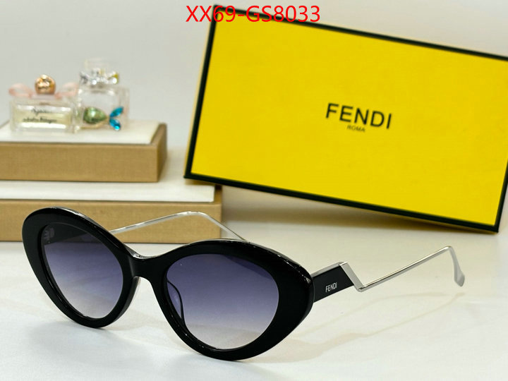 Glasses-Fendi cheap replica ID: GS8033 $: 69USD