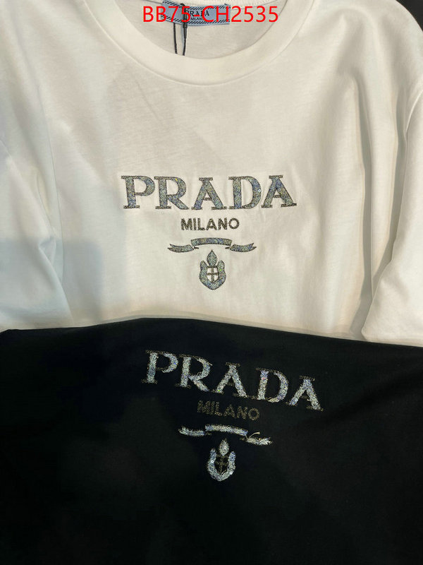 Clothing-Prada cheap replica ID: CH2535 $: 75USD