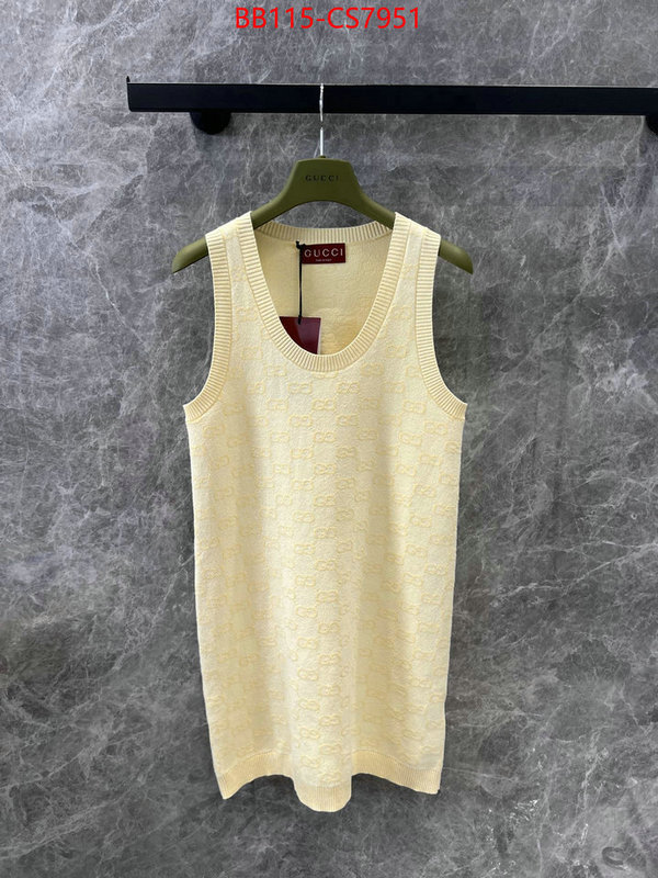 Clothing-Gucci high quality customize ID: CS7951 $: 115USD