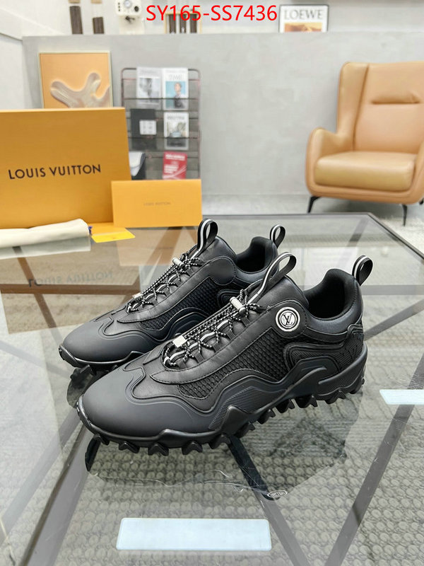 Men Shoes-LV mirror quality ID: SS7436 $: 165USD