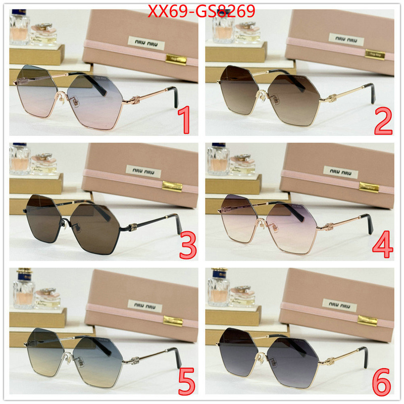 Glasses-Miu Miu new 2024 ID: GS8269 $: 69USD