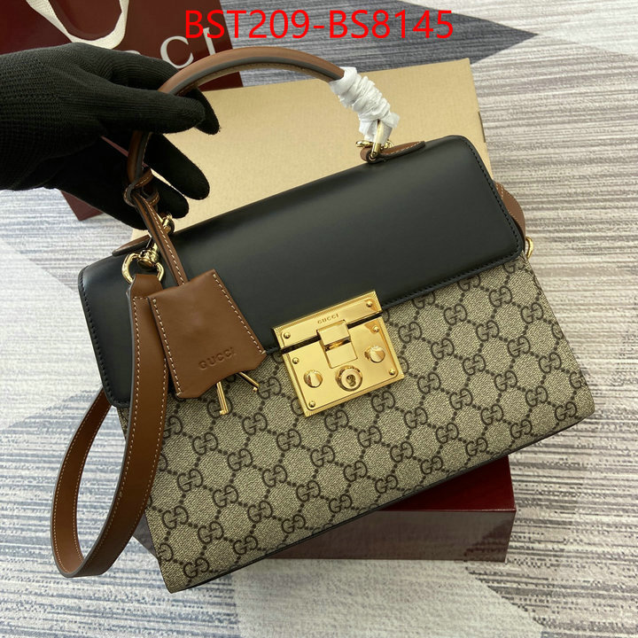 Gucci Bags(TOP)-Padlock- copy aaaaa ID: BS8145 $: 209USD,